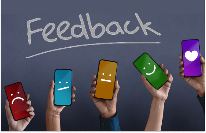 Feedback in forms with reviews integration